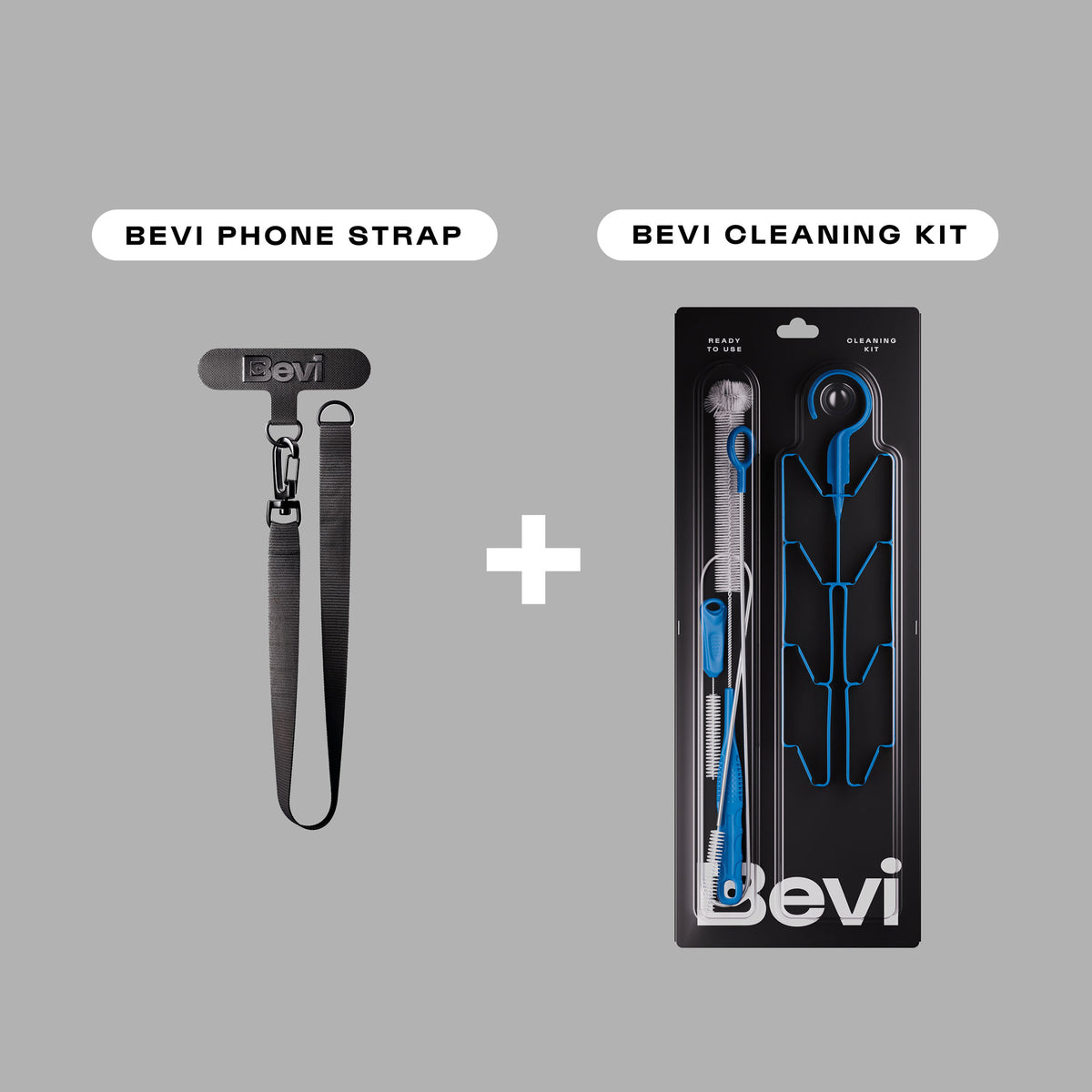 Bevi Cleaning Kit & Bevi Phone Strap